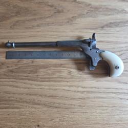 Superbe pistolet cycliste allemand 5.5 bosquette