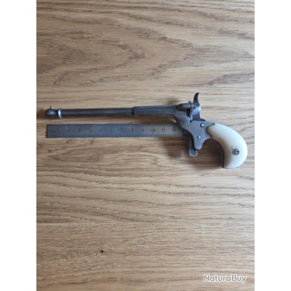 Superbe pistolet cycliste allemand 5.5 bosquette