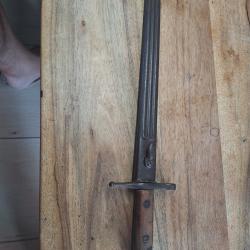 Baïonnette CARCANO 1891 ROCCA 1942 avec fourreau acier