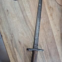 Baïonnette CARCANO 1891 TERNI dans son jus de grenier sans fourreau