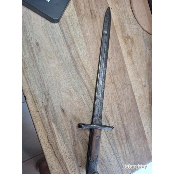 Baonnette CARCANO 1891 TERNI dans son jus de grenier sans fourreau
