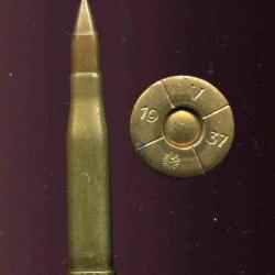 8 x 56 R Mannlicher - rare balle de tir réduit