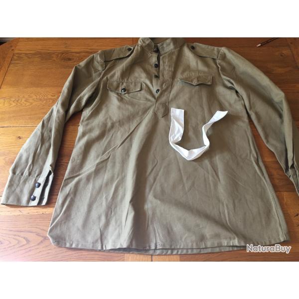 chemise tunique gimnastiorka urss modele 43 , stock annes 60 (2)
