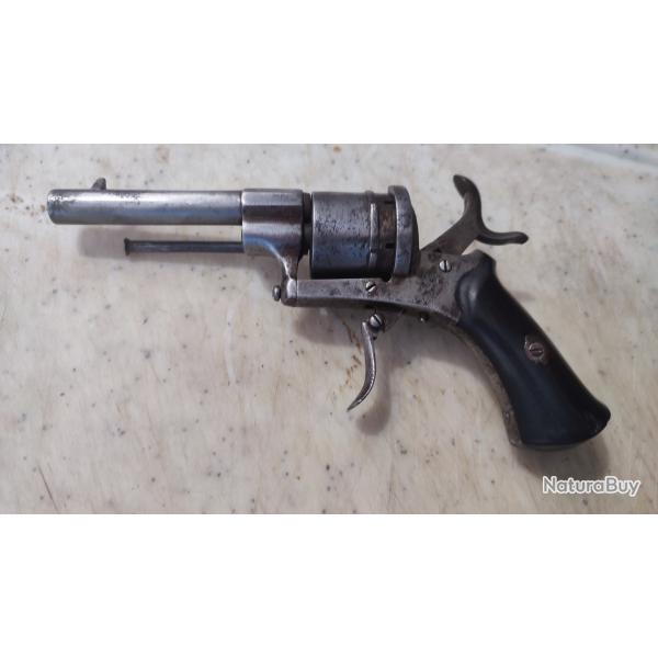 Revolver a broche 7 mm type LEFAUCHEUXRessort rappel de dtente HS
