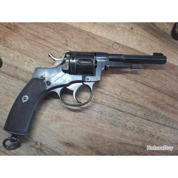 Revolver NAGANT SUDOIS 1887 Husqvarna en 7,5mm