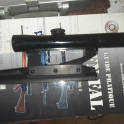 Lunette   militaire FAL 4x28 fabrication FN