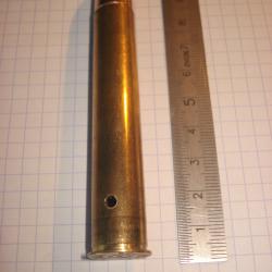 une cartouche de 500 nitro express de marque Rhino, neutralisée pour collection