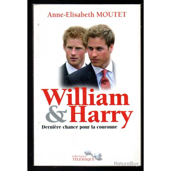William & Harry : Dernire chance pour la couronne d'anne-lisabeth moutet , lady diana