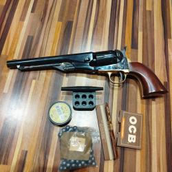Pietta colt 1862 police + accesoires rechargement papier