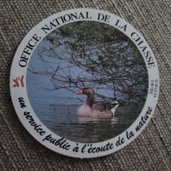 Autocollant chasse,  office national de la chasse