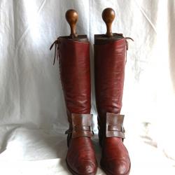 Spahis - FR412899a Paire de bottes avec éperons officier spahis