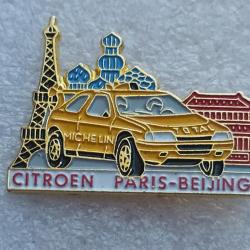 PINS VOITURE MARQUE CITROEN RALLYE PARIS BETJING
