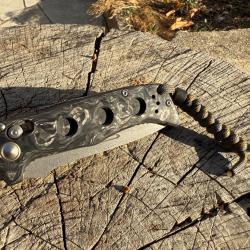 Benchmade Mini Adamas Automatique Marble Carbon Magncut
