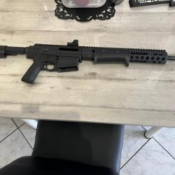 Carabine Troy à pompe look "AR15"