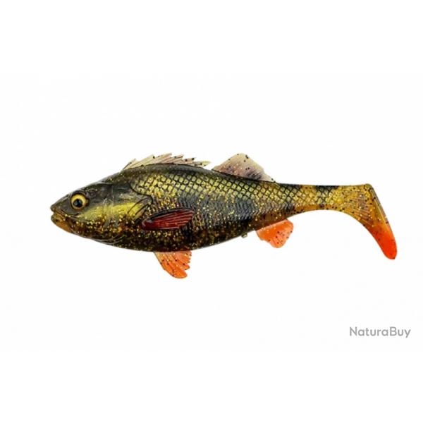 Leurre Souple Savage Gear 4D Perch Shad 17,5cm motoroil