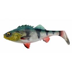 Leurre Souple Savage Gear 4D Perch Shad 17,5cm Green Silver