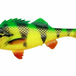 Leurre Souple Savage Gear 4D Perch Shad 20cm Firetiger