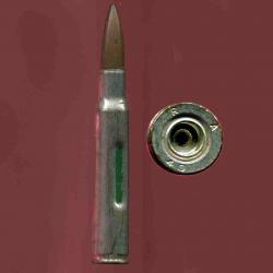 .30-06 inerte de Manipulation Réglementaire UK WWII  - marquage : RA 40 (rare contrat US pour GB)
