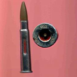 .303 British - inerte Dummy MK10 réglementaire GB - marquage : D10 RG 55