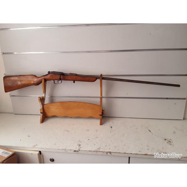 Carabine Manuarm monocoup cal.9mm flobert bois can.65cm