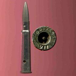 .303 British Dril Mk WII 39-45 - inerte d'instruction - marquage : GB 1944  VII