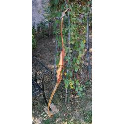 Arc recurve démontable 55 livres Bucktrail main gauche.