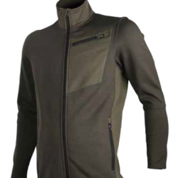 Blouson bicolore vert - S