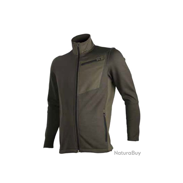 Blouson bicolore vert - S