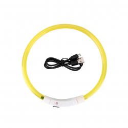 ENCHÈRE 1 ! COLLIER IMPERMÉABLE LUMINEUX RÉGLABLE JAUNE