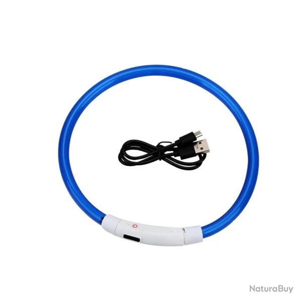ENCHRE 1 ! COLLIER TANCHE LUMINEUX RGLABLE BLEU