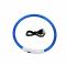 petites annonces chasse pêche : ENCHÈRE 1 ! COLLIER ÉTANCHE LUMINEUX RÉGLABLE BLEU