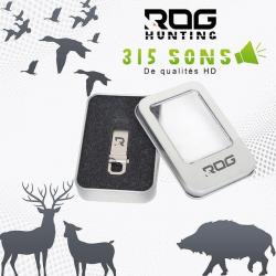 ENCHÈRE 1 ! Clé USB ROG 315 chants d'oiseaux et cris d'animaux