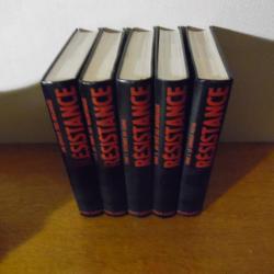 LIVRE RESISTANCE D ALAIN GUERIN . LES 5 TOMES