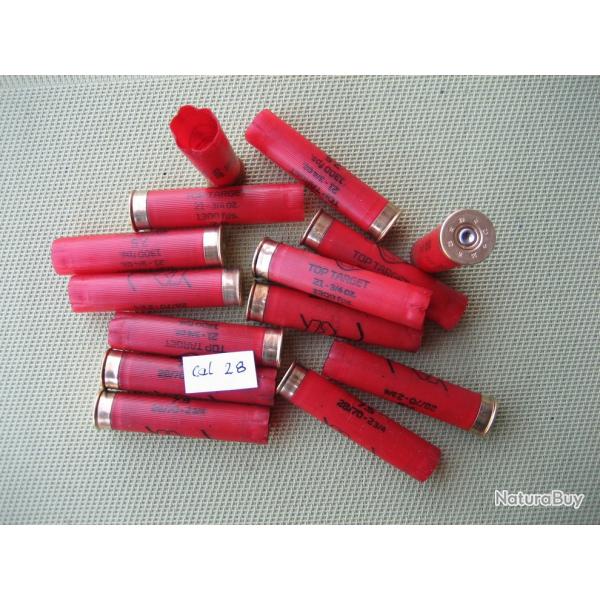 Douilles calibre 28 / 70 mm   recharger