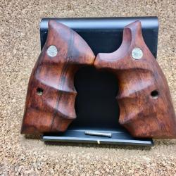Plaquettes crosse bois smith & wesson