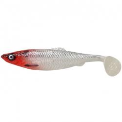 Leurre Souple Savage Gear 4D Herring Shad 9cm Red head