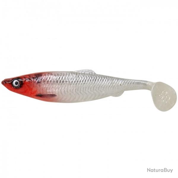 Leurre Souple Savage Gear 4D Herring Shad 9cm Red head