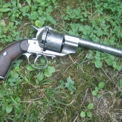 revolver Lefaucheux 1854, 12 mm a broche