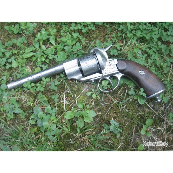 revolver Lefaucheux 1854, 12 mm a broche