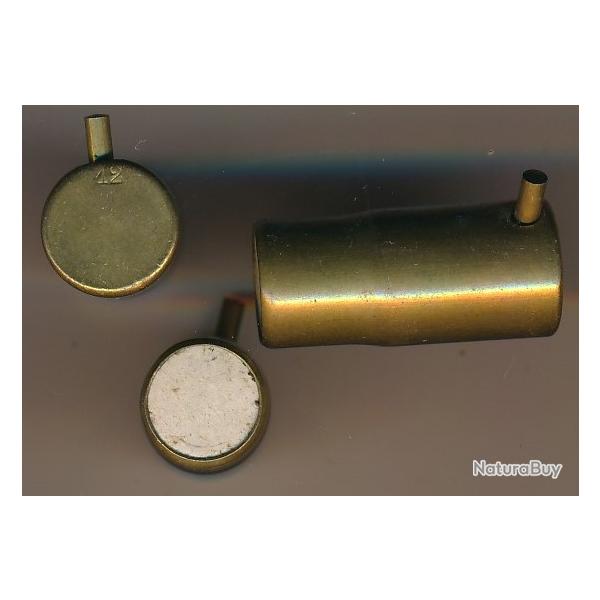 (10851) UNE CARTOUCHE CAL 12mm  LEFAUCHEUX A BROCHE  A grenaille par SFM