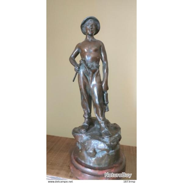 LE MINEUR, RGULE FAON BRONZE DE RUCHOT