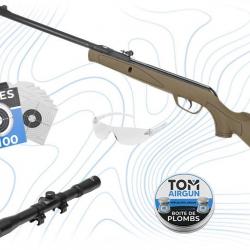 Pack Bronze Carabine Delta Kakie 4.5mm 7.5 joules Gamo
