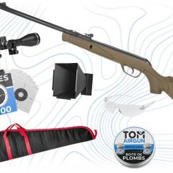 Pack Or Carabine Delta Kakie 4.5mm 7.5 joules Gamo