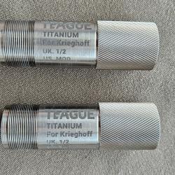 Vends 2 chokes teague 1/2