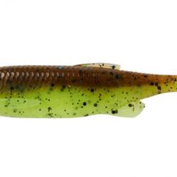 Leurre Souple Savage Gear Fat Minnow T-Tail 10,5cm Chartreuse pumpkin