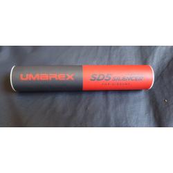 Modérateur de son (silencieux) Umarex SD5 double filetage (1/2x20 UNF et 14x1 CCW anti-horaire)