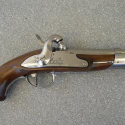 EXCEPTIONNEL Pistolet Reglementaire de Gendarmerie  AN 9 T .