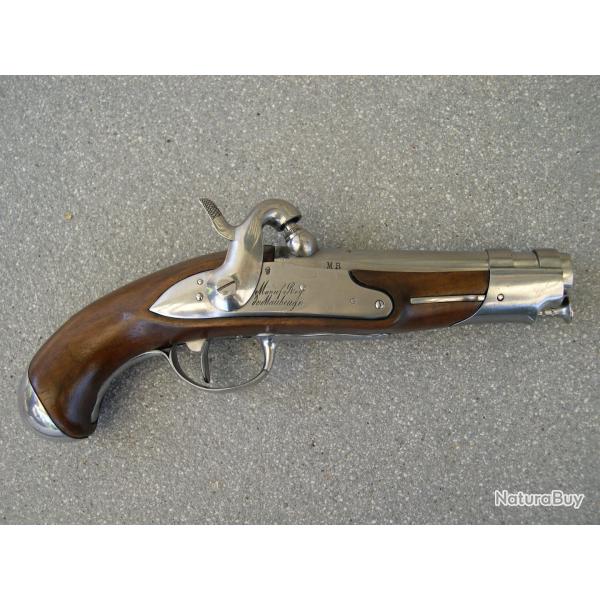 EXCEPTIONNEL Pistolet Reglementaire de Gendarmerie  AN 9 T .