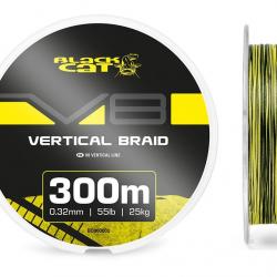 TRESSE BLACK CAT V8 300M 0.32mm
