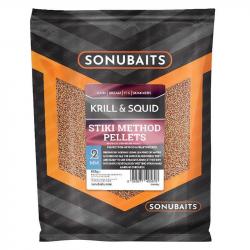 STIKI METHOD PELLETS SONUBAIT KRILL SQUID 2MM 650GR